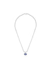 Interlocking G Enamel Boule Chain Necklace Silver - GUCCI - BALAAN 3