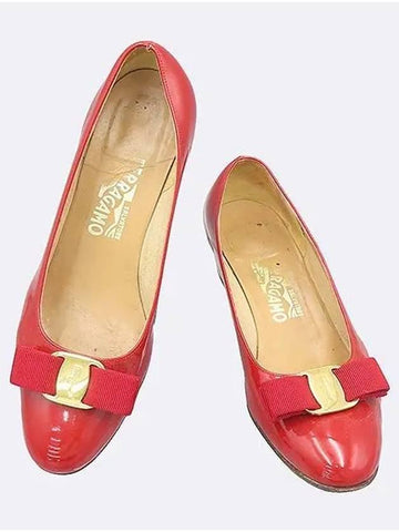 Smith Market used luxury goods Ferragamo red shoes women s - SALVATORE FERRAGAMO - BALAAN 1