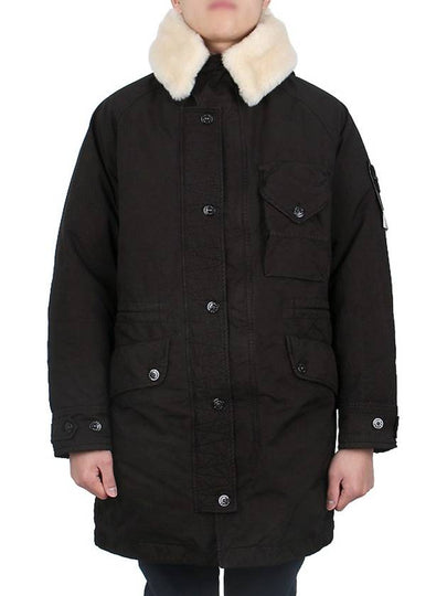 Wappen David TC Down Jacket Black - STONE ISLAND - BALAAN 2