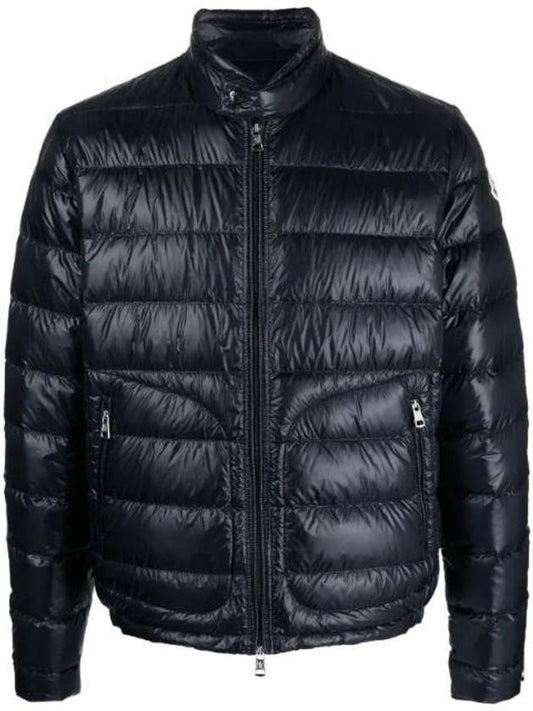 Acorus short down padded jacket navy - MONCLER - BALAAN 1