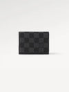 Damier Graphite Envelope Business Card Wallet Black - LOUIS VUITTON - BALAAN 4