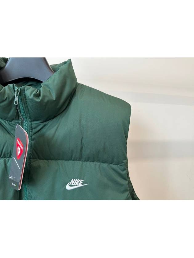 Men's Club Puffer Vest Green - NIKE - BALAAN 3