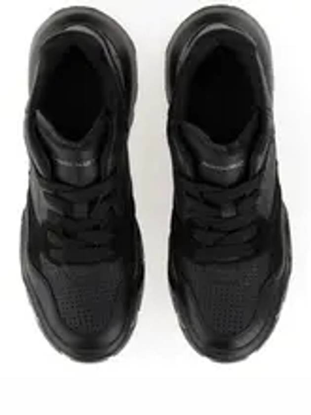 Court Trainer Low Top Sneakers Black - ALEXANDER MCQUEEN - BALAAN 8