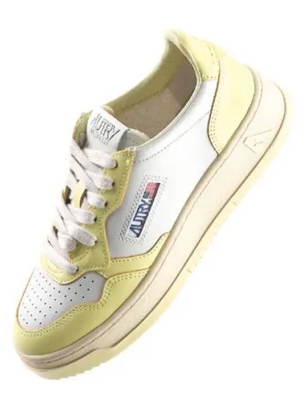 Medalist Raw Leather Sneakers Women s - AUTRY - BALAAN 1