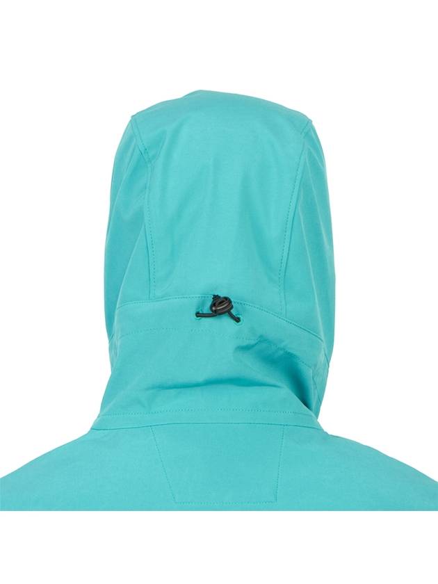 Men's Solf Shell R Lens Hooded Jacket Blue - CP COMPANY - BALAAN 11