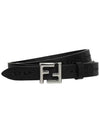 Big Dot Taupe Celeria Belt Black - FENDI - BALAAN 2