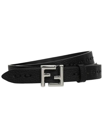 Big Dot Taupe Celeria Belt Black - FENDI - BALAAN 2