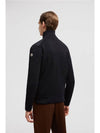 Padded Wool Cardigan Black - MONCLER - BALAAN 6