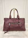 Women s Vitello Dino Motor Bag Burgundy BL0805 Condition A - PRADA - BALAAN 1