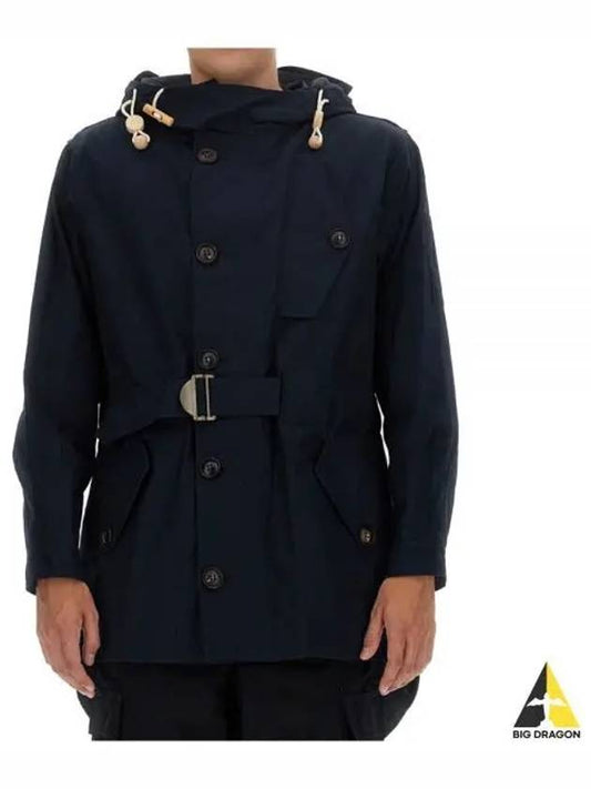 24 NC AW23 OW 13 BLACK NAVY cold weather parka - NIGEL CABOURN - BALAAN 1