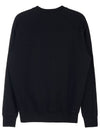 Chillax Fox Patch Classic Sweatshirt Black - MAISON KITSUNE - BALAAN 3