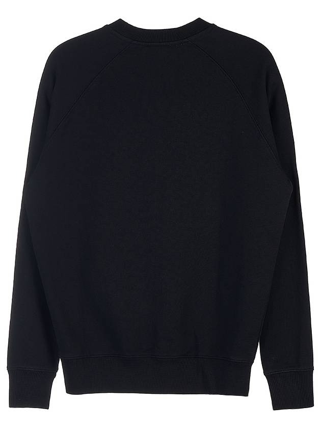 Chillax Fox Patch Classic Sweatshirt Black - MAISON KITSUNE - BALAAN 3