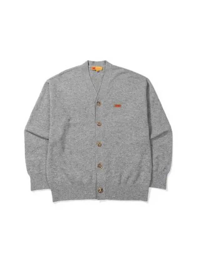 KODAK Apparel Cordel V neck cardigan M GREY - KODO - BALAAN 1