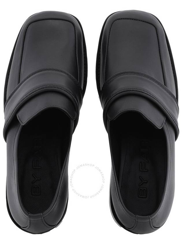 By Far Cyril Slip-On Leather Loafers, Brand Size 35 (US Size 5) - BY FAR - BALAAN 3