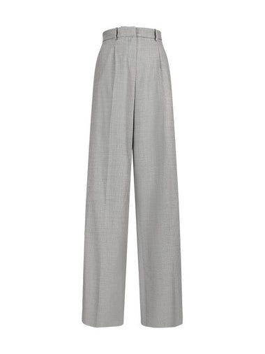 WIDE LEG TAILORED WOOL PANTS - MAGDA BUTRYM - BALAAN 1