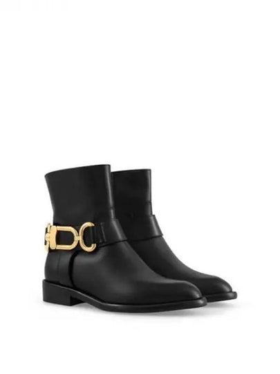 Westside Flat Middle Boots Black - LOUIS VUITTON - BALAAN 2