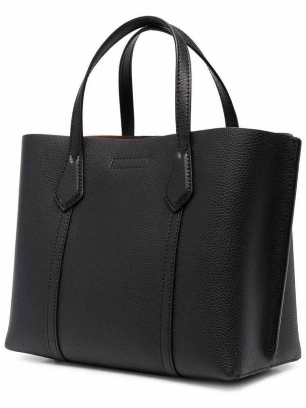 Perry Triple Compartment Small Tote Bag Black - TORY BURCH - BALAAN 3