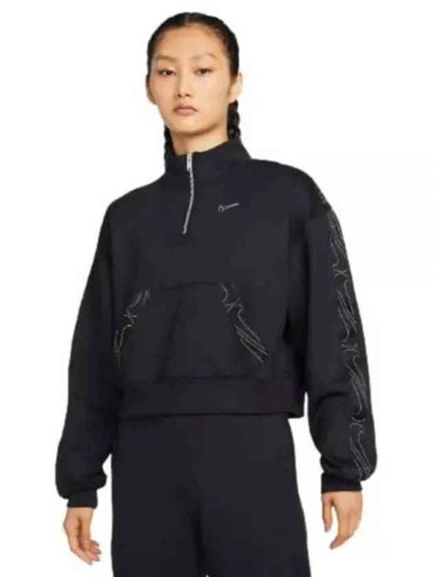 Therma-Fit  All Time Sweatshirt Black - NIKE - BALAAN 2