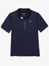 Women's Golf Performance Ultra Dry Short Sleeve Polo Shirt Navy - LACOSTE - BALAAN 2