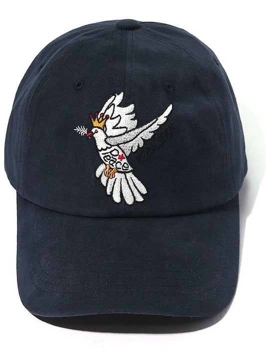 Peace and Love Bird Cap Navy - OGARP - BALAAN 2