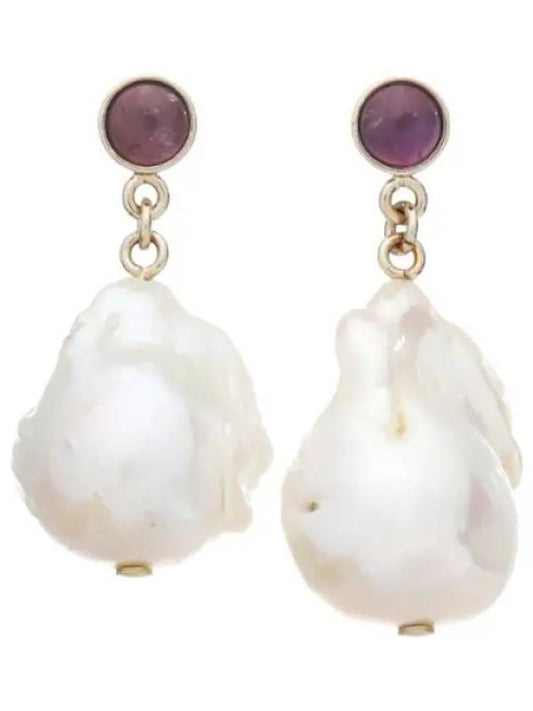 pearl earrings back - CHLOE - BALAAN 1