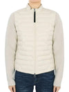 24 S S Women's Lightweight Down Padding Mix Jacket Cream 9B00028 M1367 20O - MONCLER - BALAAN 1