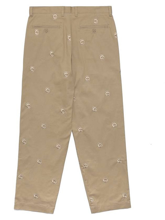 Health Seekers Golfers Malbon Embroidered Chino Pants KHAKI - MALBON GOLF - BALAAN 2