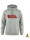 Men's Logo Hoodie Grey - FJALL RAVEN - BALAAN 2