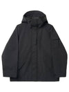 EKD Print Nylon Hooded Parka Black - BURBERRY - BALAAN 2