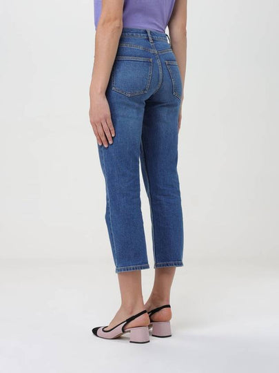 Jeans Tory Burch in denim di cotone - TORY BURCH - BALAAN 2