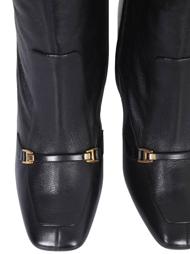 Women's Camden Heel Long Boots Black - SAINT LAURENT - BALAAN 6