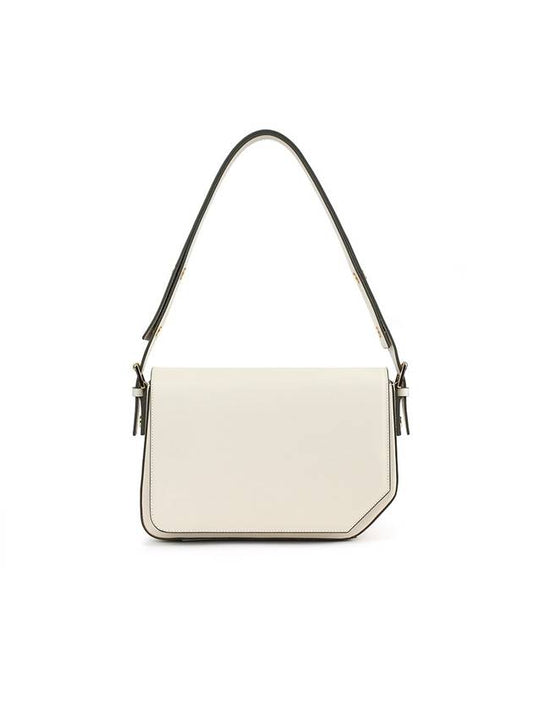 Cut-out edge shoulder bag ivory - LECHROMAQI - BALAAN 2