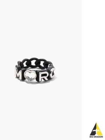 Charmed Marc Chain Ring Black Multi MBEBM23003BKX - MARC JACOBS - BALAAN 1