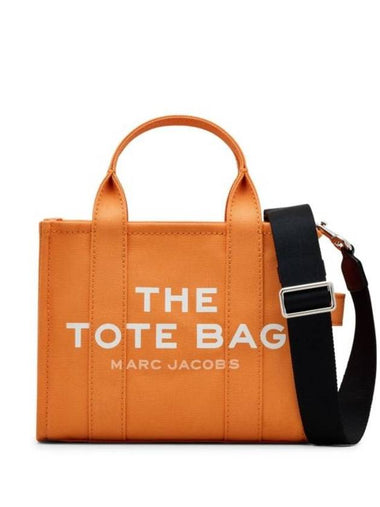 Logo Small Canvas Tote Bag Orange - MARC JACOBS - BALAAN 1