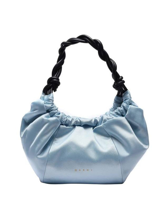 Nylon Hobo Shoulder Bag Blue - MARNI - BALAAN 1