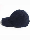 FF All Over Logo Pattern Ball Cap Blue - FENDI - BALAAN 3