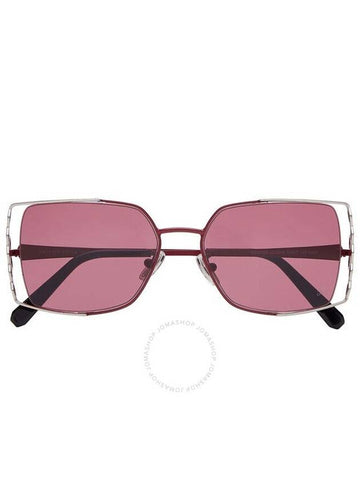 Philipp Plein Rectangular Ladies Sunglasses 000-WES0089-PTE003N-3516 - PHILIPP PLEIN - BALAAN 1