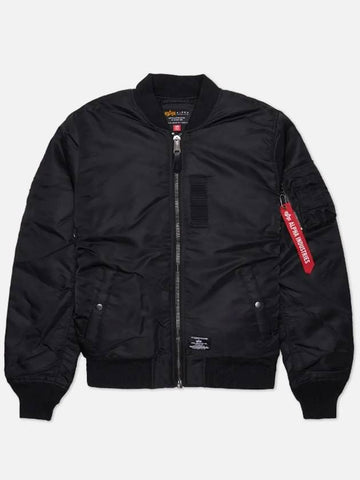 MA 1 Mode Flight Jacket MJM53504C1 BLACK - ALPHA INDUSTRIES - BALAAN 1