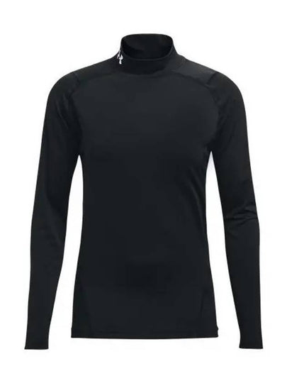 UA Heart Gear Compression Mock Long Sleeve T-Shirt Black - UNDER ARMOUR - BALAAN 2