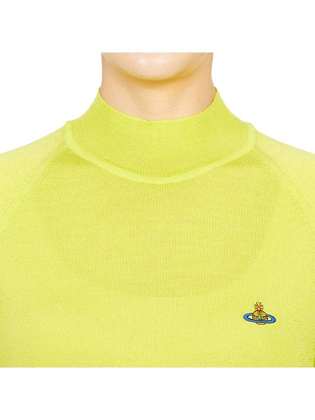 Bea Women s Turtleneck Short Sleeve Knit 18030022 Y000Q E401 037 - VIVIENNE WESTWOOD - BALAAN 6