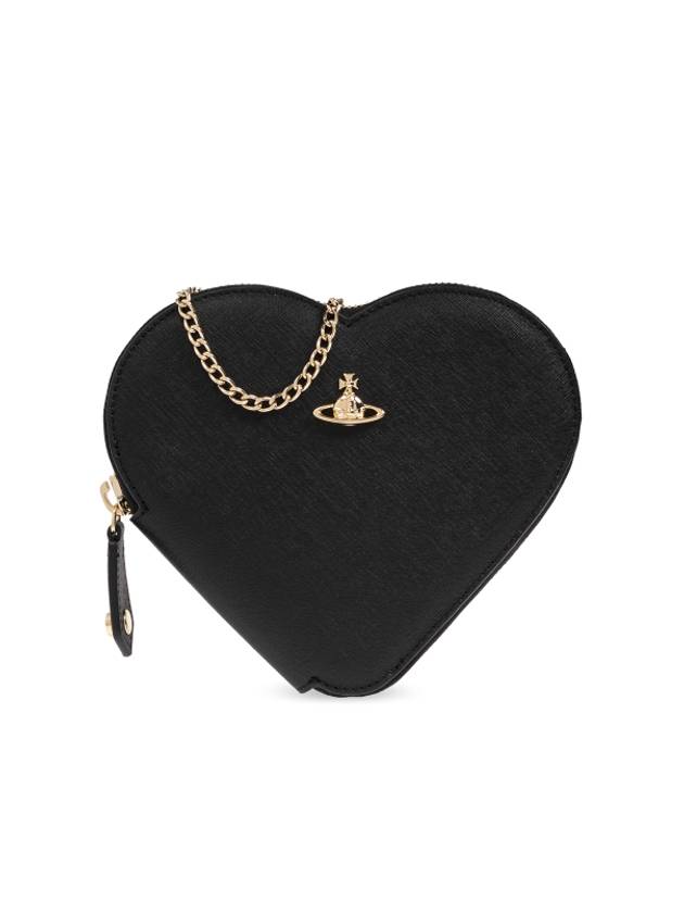 Heart Shoulder Bag Black - VIVIENNE WESTWOOD - BALAAN 2