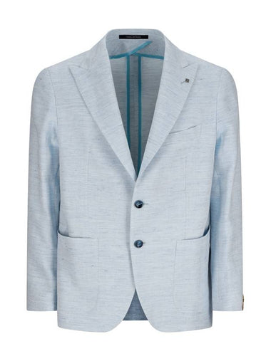 LINEN AND COTTON JACKET - TAGLIATORE - BALAAN 1