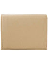 Gold Hardware Triangle Logo Saffiano Half Wallet Powder Pink - PRADA - BALAAN 3