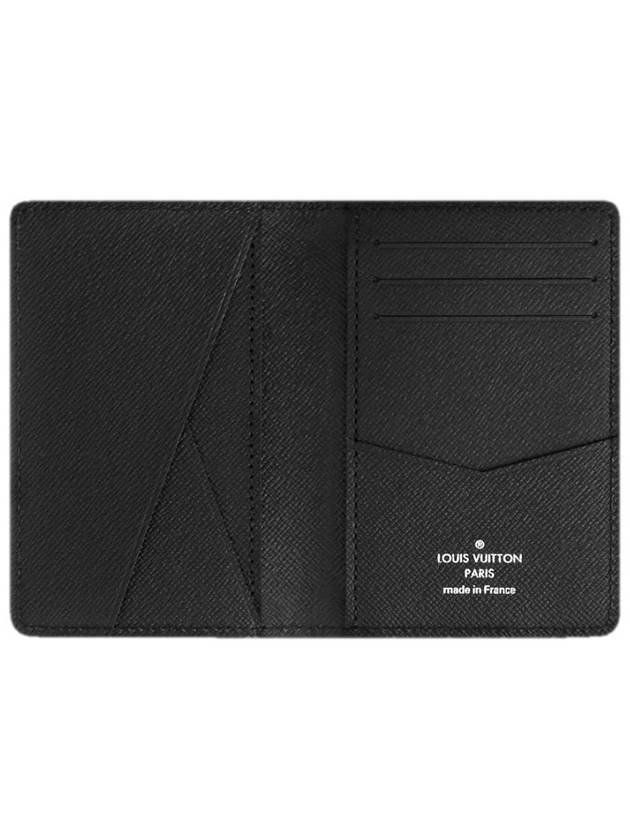 Pocket Organizer Epi Card Wallet Black - LOUIS VUITTON - BALAAN 3