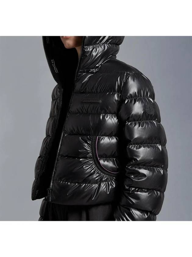 1A00023 595OK 999 Women s NERE Black Short Down Jacket - MONCLER - BALAAN 5