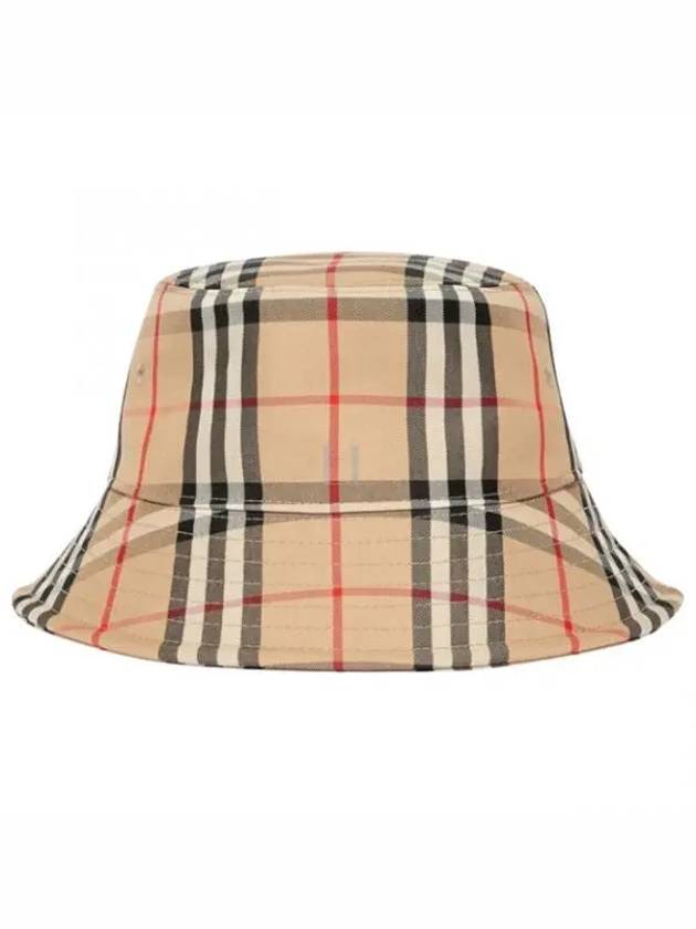 Vintage Check Technical Bucket Hat Beige - BURBERRY - BALAAN 2