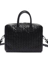 Intrecciato Weave Briefcase Black - BOTTEGA VENETA - BALAAN 3