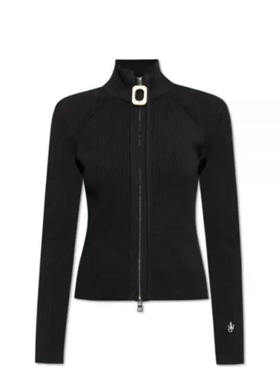 Zipper Cardigan Black - JW ANDERSON - BALAAN 2