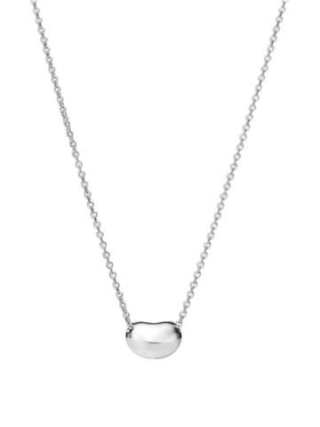 Bean Design Pendant 9MM Necklace Silver - TIFFANY & CO. - BALAAN 1