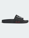 Adilette Korn Slippers Black - ADIDAS - BALAAN 2